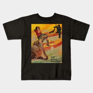 The Black Panther - Villains of the Paradise (Unique Art) Kids T-Shirt